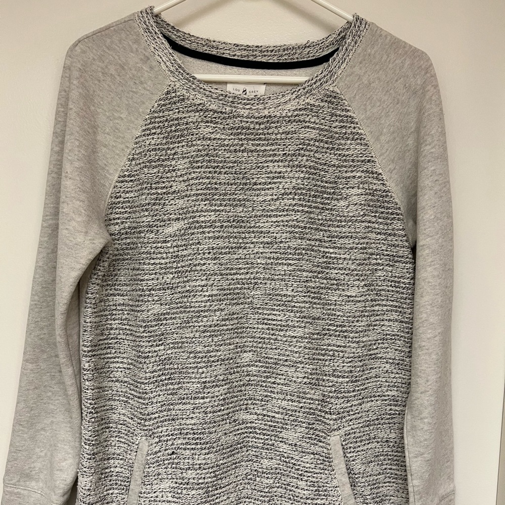 Lou and grey tunic length sweatshirt